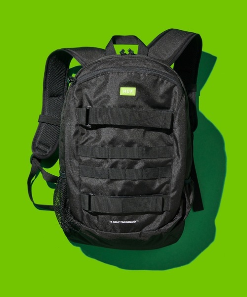 HUF ブラックリュック HUF 「HUF」 リュック O/S ブラック メンズ : ZOZOTOWN Yahoo!店