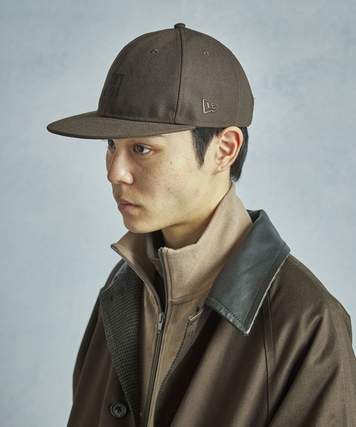 編集中　美品　キャップ　ブラック MEN'S BIGI（メンズビギ） ニューエラ キャップ 帽子 「50th Anniv