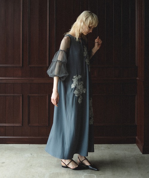 ドレス Nomade A-line dressの画像