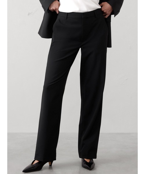 パンツ BANANA REPUBLIC FACTORY STORE　　ストレートハイライズスカルプテッドパンツ レディースの画像