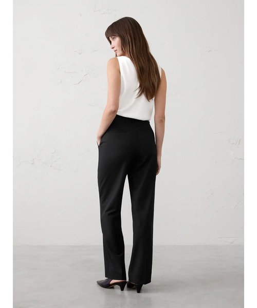 パンツ BANANA REPUBLIC FACTORY STORE　　ストレートハイライズスカルプテッドパンツ レディースの画像