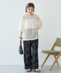 tシャツ 半袖 SET メッシュプルオーバー+...の詳細画像1