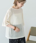 tシャツ 半袖 SET メッシュプルオーバー+...の詳細画像4