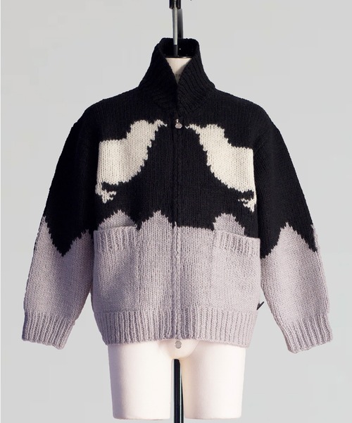 SHINYAKOZUKA（シンヤコヅカ） カーディガン PENGUINCHAN JUMPER