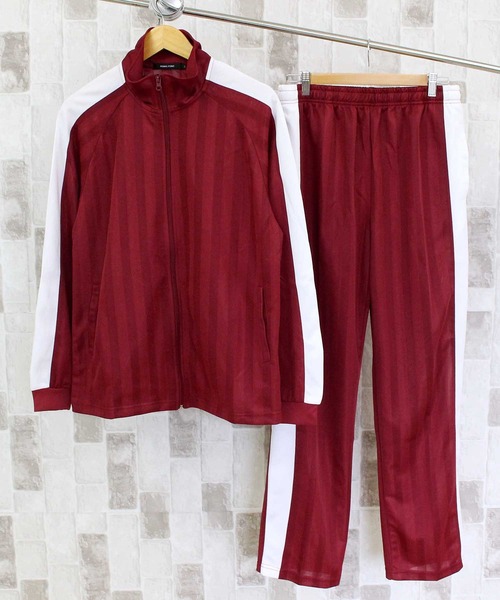TopIsm（トップイズム） ジャージ ジャージ セットアップ シャドー