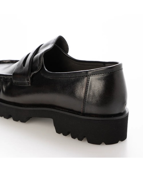 Launa lea（ラウナレア） ローファー 「25秋冬」厚底ギャザー