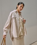 ブラウス シャツ イージーケアコーデュロイシャ...の詳細画像4