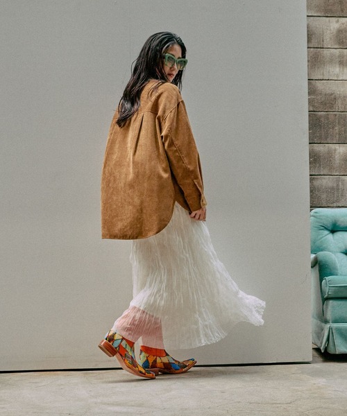 GLOBAL WORK（グローバルワーク） ブラウス シャツ イージーケア