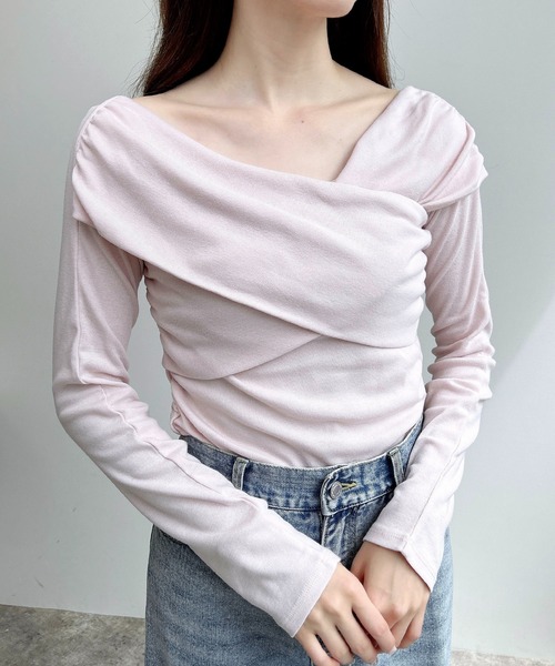 INGNI（イング） tシャツ カシュクールトップス レディース : ZOZOTOWN