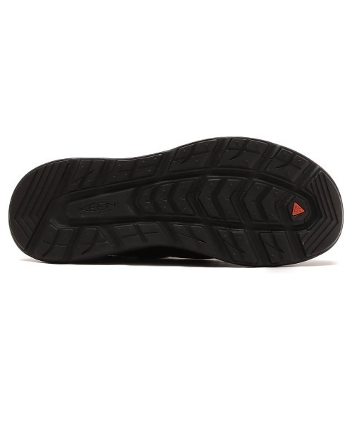 「KEEN」 ローカットスニーカー 24.5cm ブラック レディース