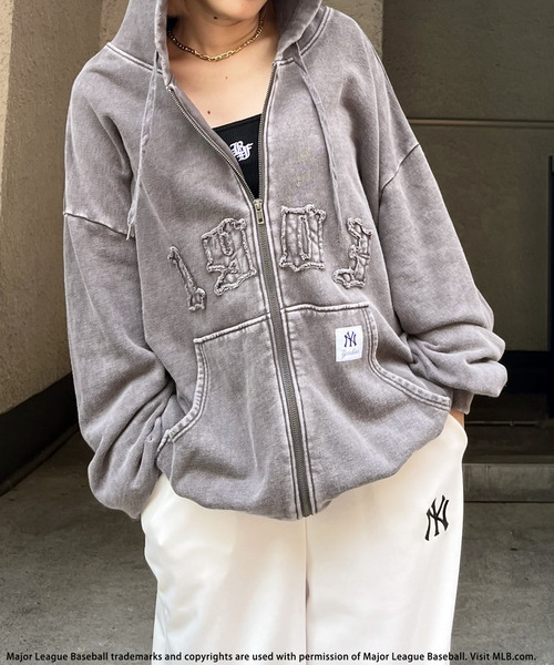 Novelbright オーバーサイズフーディ Ｌ Novelbright オーバーサイズフーディパーカーL 新品未開封