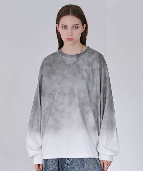BEARDSLEY バルーンスリーブ Tシャツ グレー ROCHEM（ローシェン） tシャツ バルーンスリーブアソートデザイン