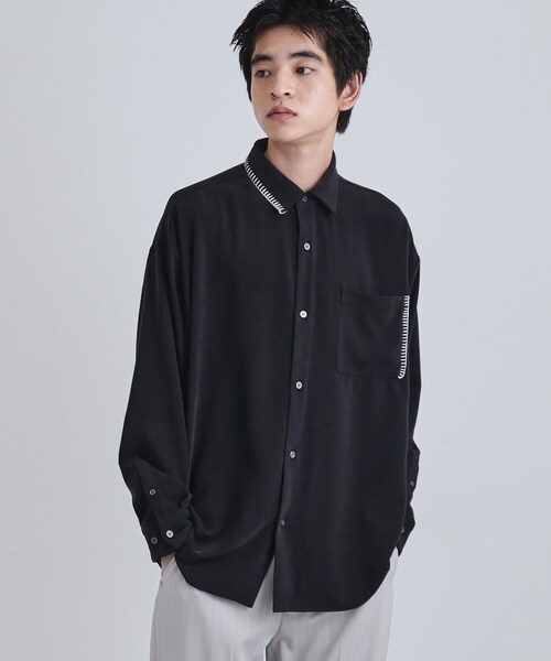 machatt vネックステッチシャツ machatt Vネックステッチシャツ 【公式通販】