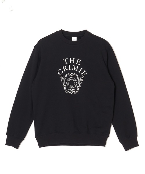 CRIMIE（クライミー） トレーナー スウェット EMBLEM LOGO CREW NECK