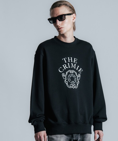 CRIMIE（クライミー） トレーナー スウェット EMBLEM LOGO CREW NECK