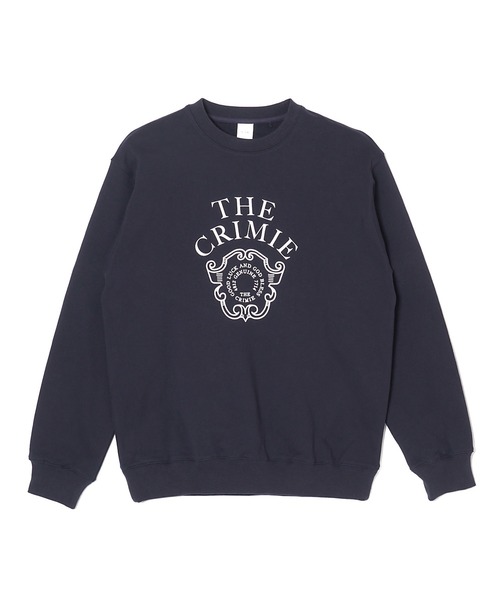 CRIMIE（クライミー） トレーナー スウェット EMBLEM LOGO CREW NECK 