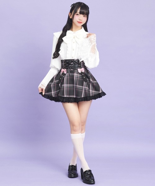 Secret Honey（シークレットハニー） スカート リボンタブレースアップ