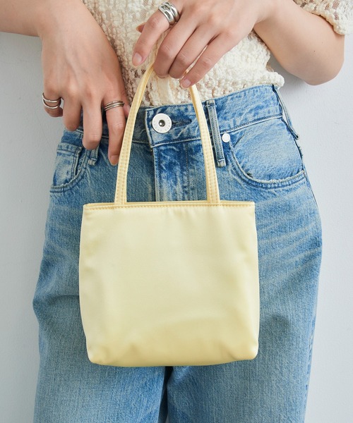 「hai」 ハンドバッグ FREE ライトイエロー レディース