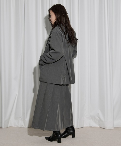 Ezick ジャケット テーラードジャケット back tuck jacket バック