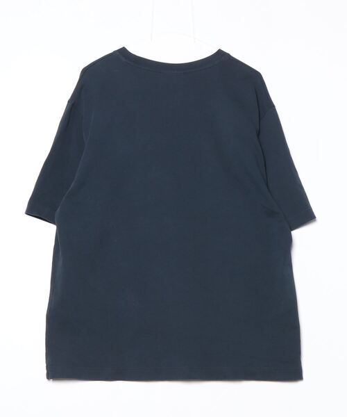 「Maison Kitsune」 半袖Tシャツ M ネイビー メンズ_画像2