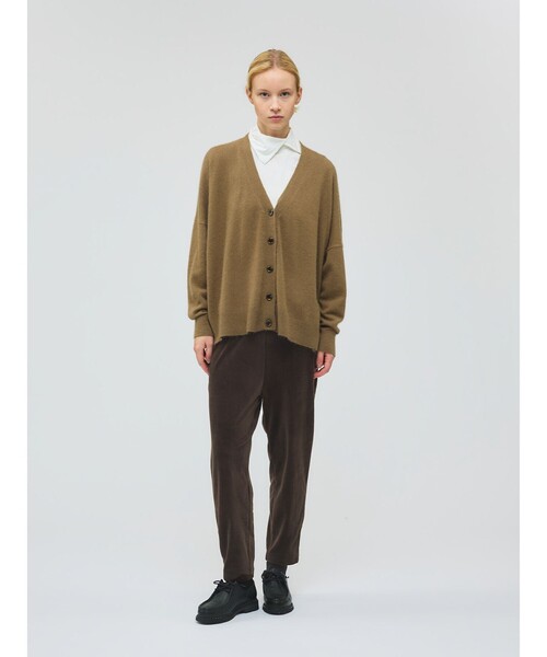 mizuiroind（ミズイロインド） パンツ ベロアイージーパンツ