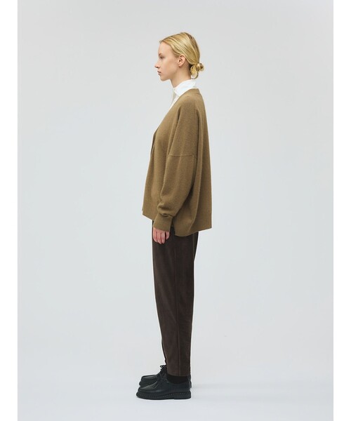 mizuiroind（ミズイロインド） パンツ ベロアイージーパンツ