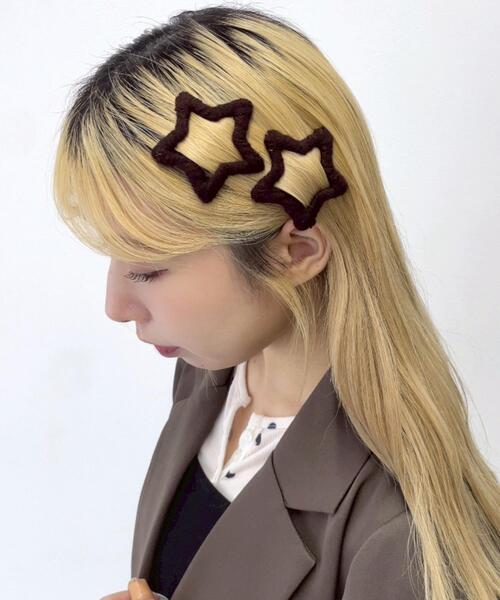 【MaxMara】ヘアピン 2点セット WEGO（ウィゴー） ヘアピン WEGO/「2点セット」スターニットピン