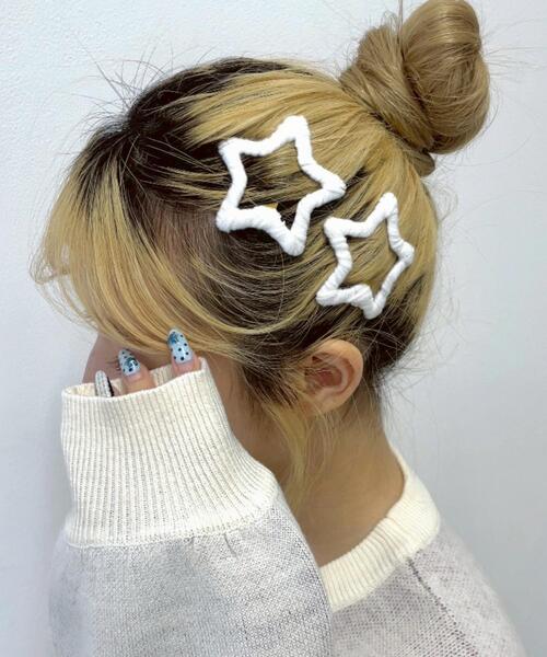 WEGO（ウィゴー） ヘアピン WEGO/「2点セット」スターニットピン