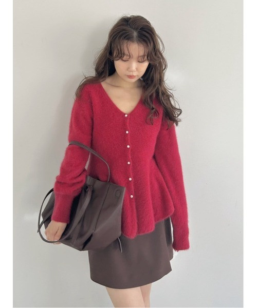 FRAY I.D（フレイ・アイディー） カーディガン フォックスカシミア