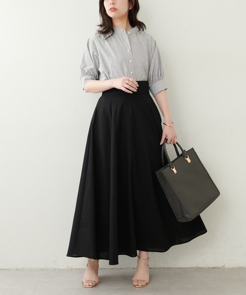 「natural couture」 半袖ブラウス FREE ブルー レディース_画像8