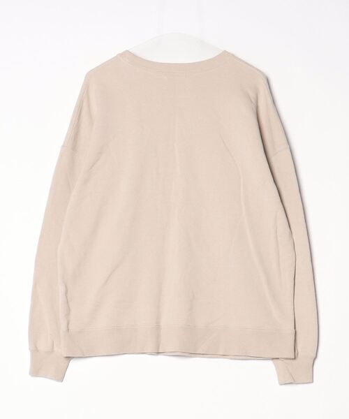 「SPELLBOUND」 スウェットカットソー 3 ベージュ レディース_画像2