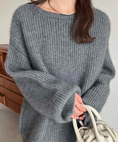「CAPRICIEUX LE'MAGE」 長袖ニット FREE イエロー レディース_画像4