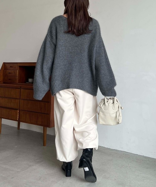 「CAPRICIEUX LE'MAGE」 長袖ニット FREE イエロー レディース_画像8