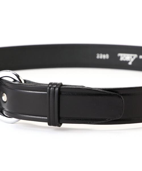 「TORY LEATHER」 ベルト 30 ブラック メンズ_画像3
