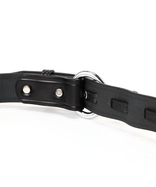 「TORY LEATHER」 ベルト 30 ブラック メンズ_画像4