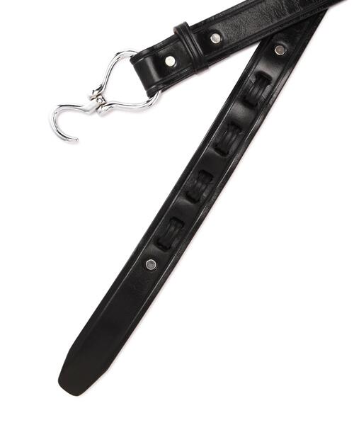 「TORY LEATHER」 ベルト 30 ブラック メンズ_画像6