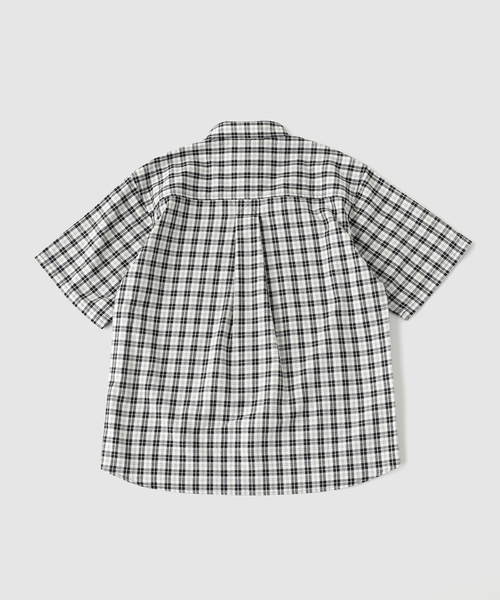 BoTT（ボット） シャツ 半袖 PLAID SS SHIRT メンズ レディース