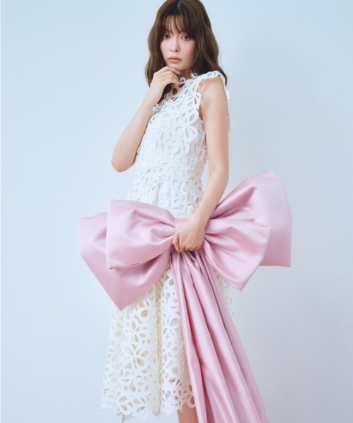 CELFORD（セルフォード） ドレス リボンレースドレス : ZOZOTOWN Yahoo