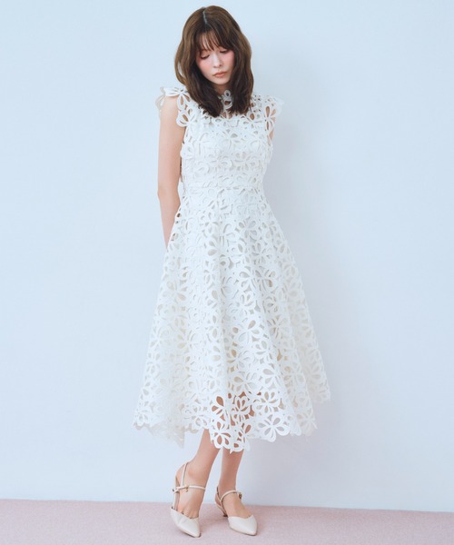 CELFORD（セルフォード） ドレス リボンレースドレス : ZOZOTOWN Yahoo