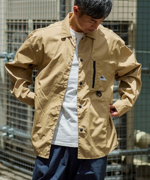 KELTY（ケルティ） ナイロンジャケット KELTY BACK MESH POCKET SHIRT