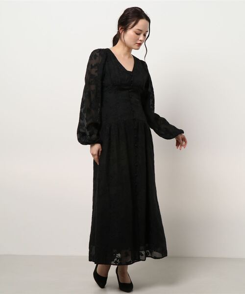 ワンピース 「Exclusive Line」ボイルオーナメントワンピース  