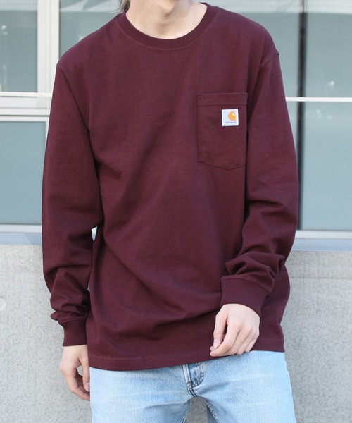 Carhartt tシャツ 「carhartt」カーハート Workwear Pocket LS T