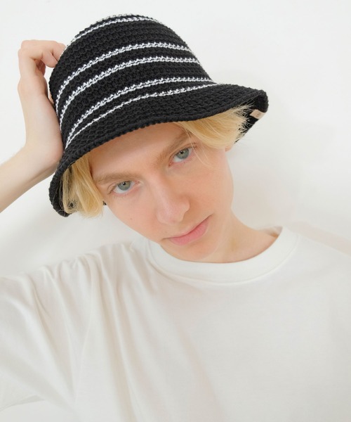 ☆人気☆【ROMANTIC CROWN】☆CABLE KNIT BUCKET HA.T☆ハット☆ ROMANTIC CROWN]☆CABLE KNIT BUCKET HAT (ROMANTIC CROWN