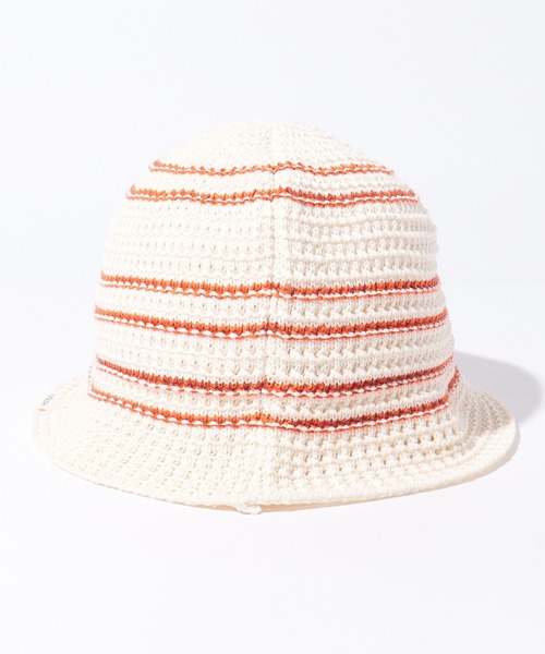 PEAK■[X-Line Friends] Cotton Bucket Hat■送料込 FRUIT OF THE LOOM 帽子 ハット LINE KNIT BUCKET HAT メンズ
