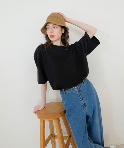 帽子 ハット メンズ LINE KNIT BUCKET HAT｜zozo｜20