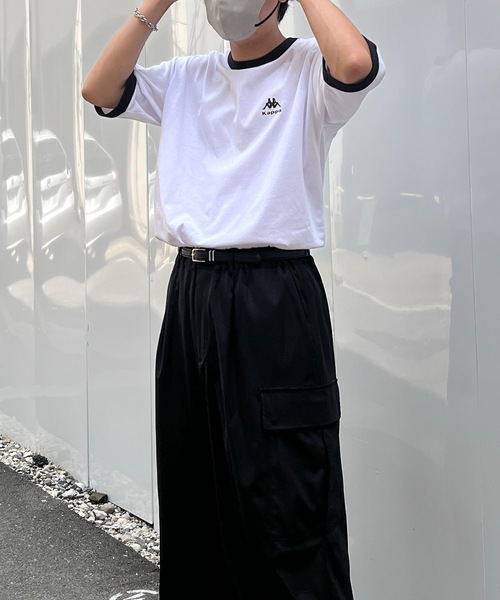 Kappa tシャツ 「Kappa」25SS別注 WEB限定 袖ライン / ワン