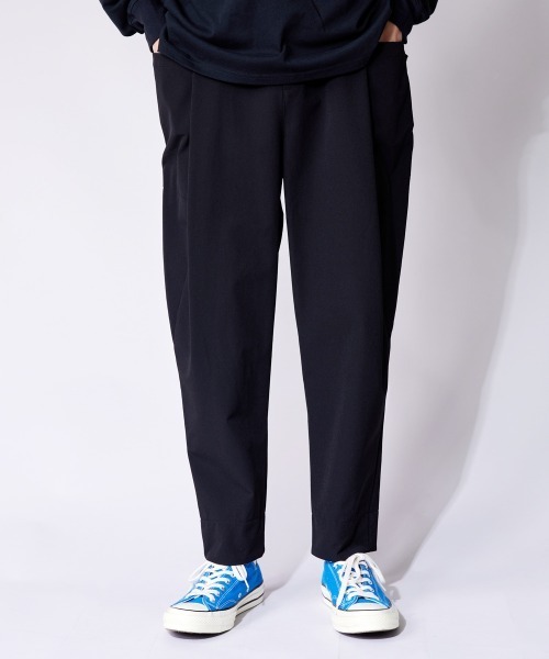 rehacer タクティカルテーパードパンツ rehacer スラックス : Trip Tuck Pants / トリップタックパンツ