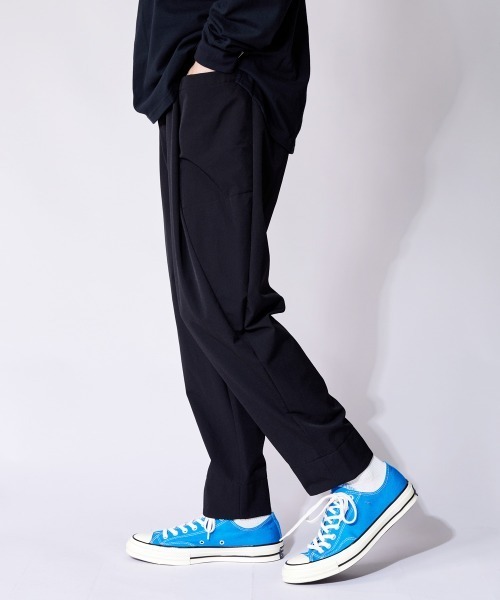 rehacer イージーパンツ サルエル ウエストゴム バルーン M rehacer パンツ : Balloon Easy Wide Pants / バルーンイージー