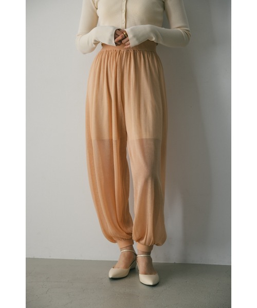 HOUGA ノースリーブワンピース　STYLEMIXER タックバルーンパンツ STYLEMIXER（スタイルミキサー）の「バルーンタックパンツ