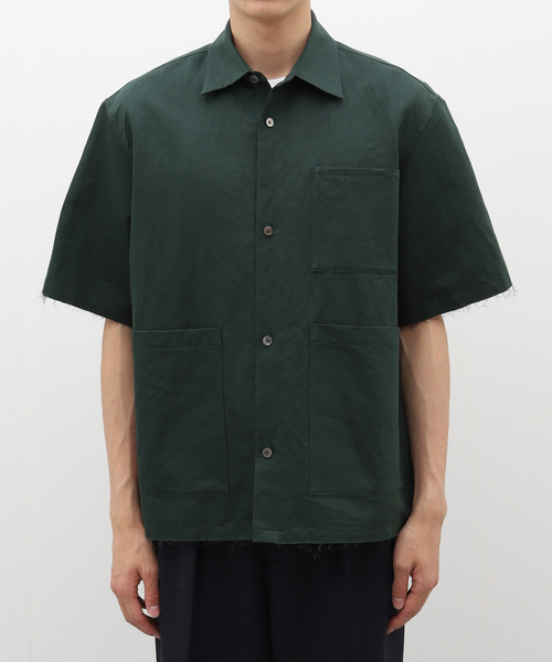 美品 EDIFICE LA BOUCLE オーバーサイズ ワイド シャツ 日本製